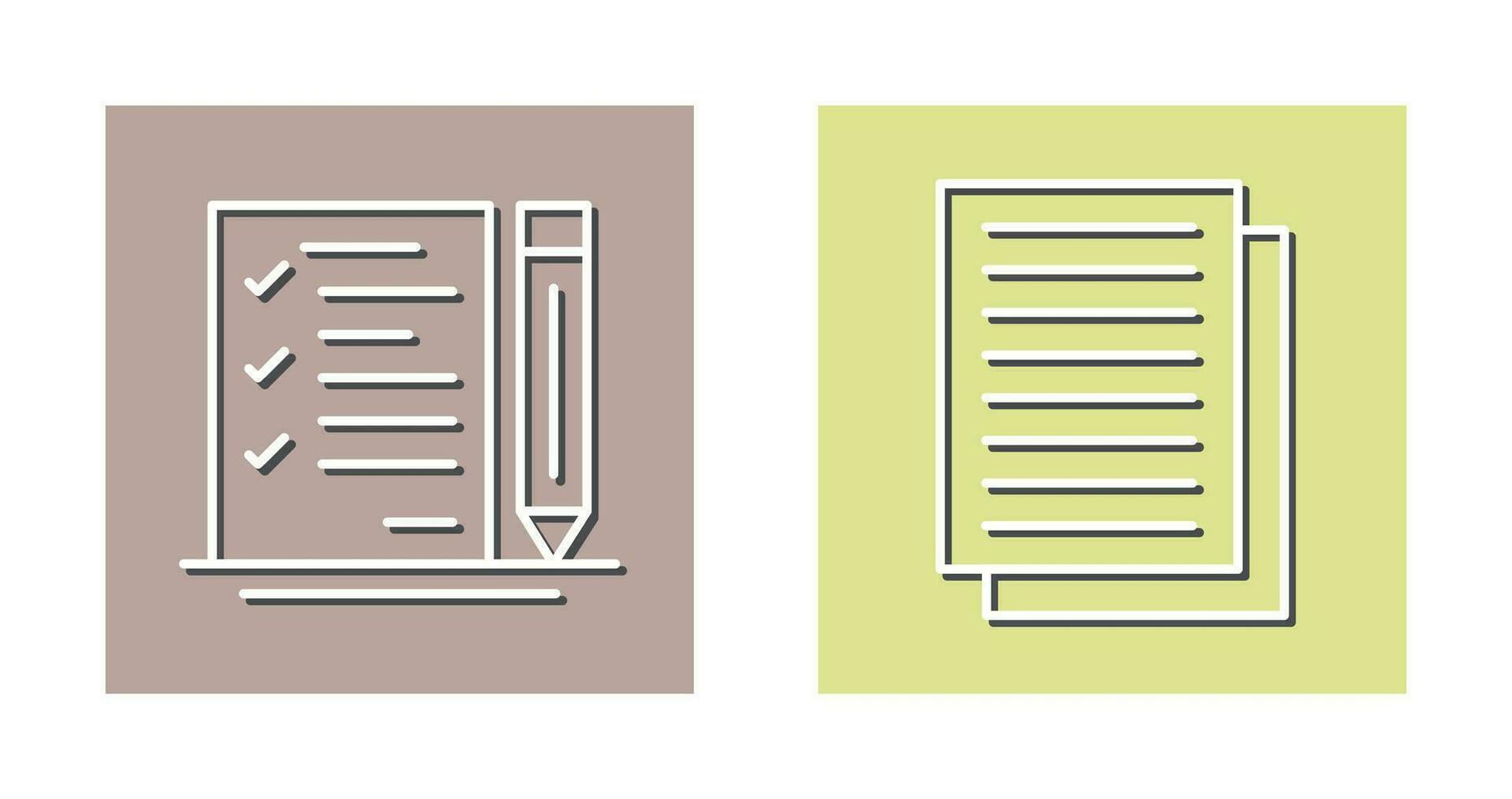 Agreement and Document Icon vector