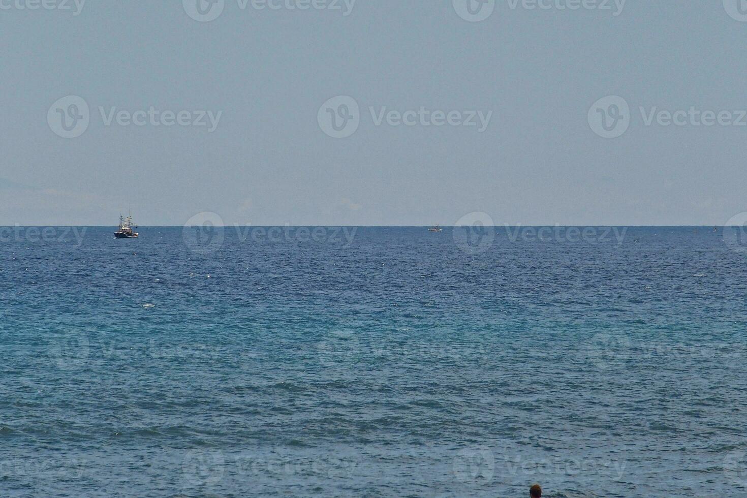 summer landscape with beach and ocean on the canary island  spain photo