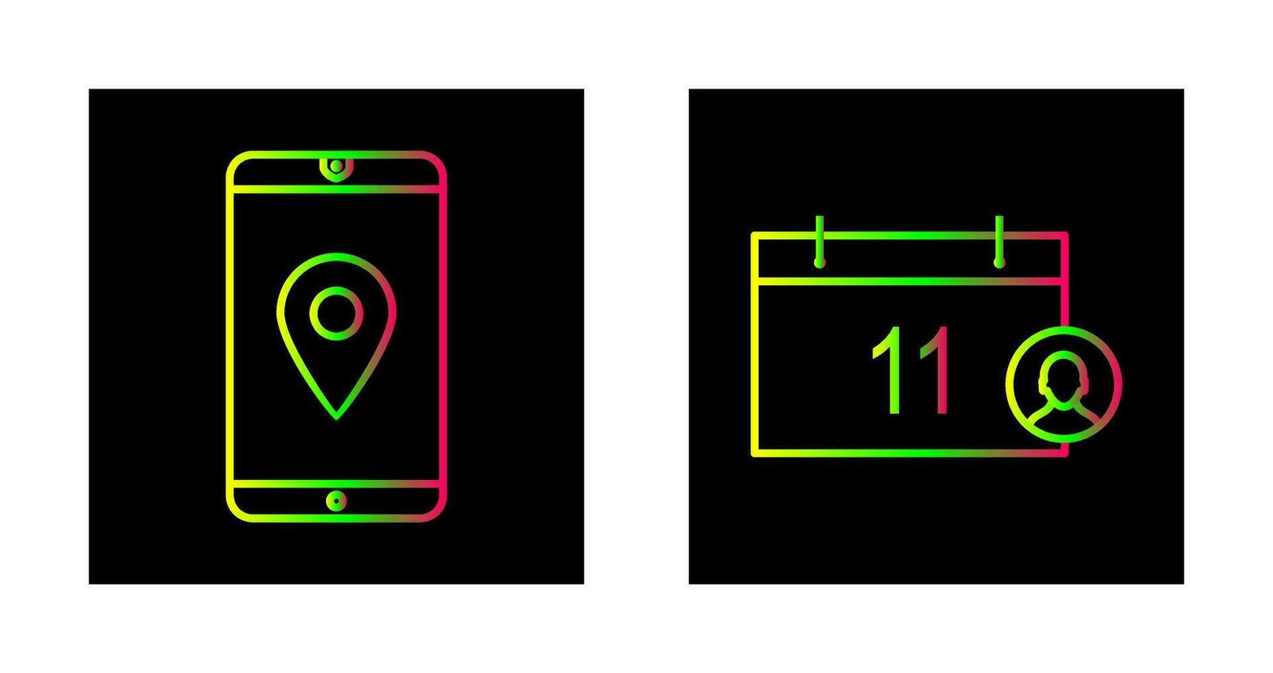 GPS Servicio y evento administración icono vector