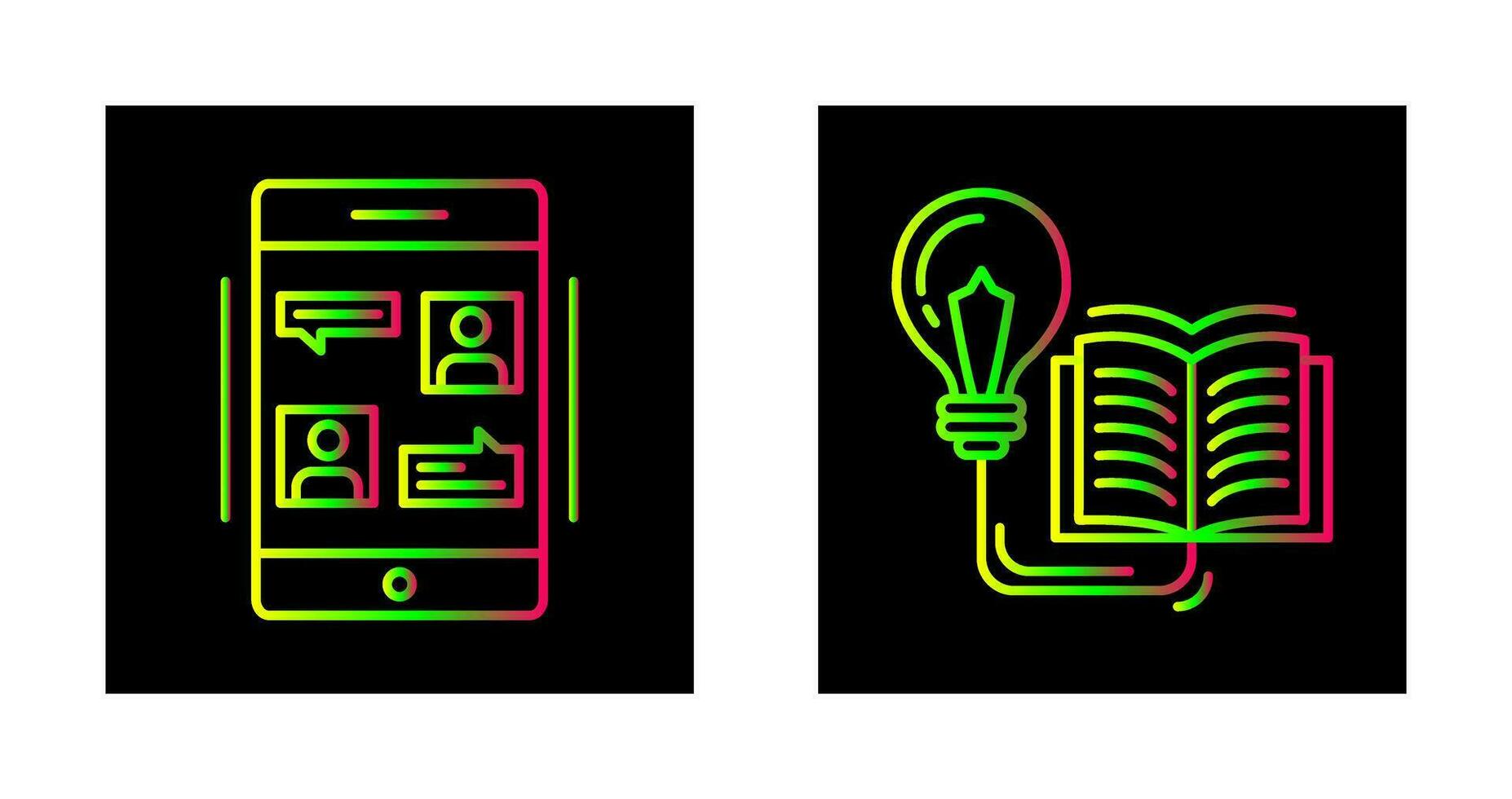 Conversation and Knowledge Icon vector