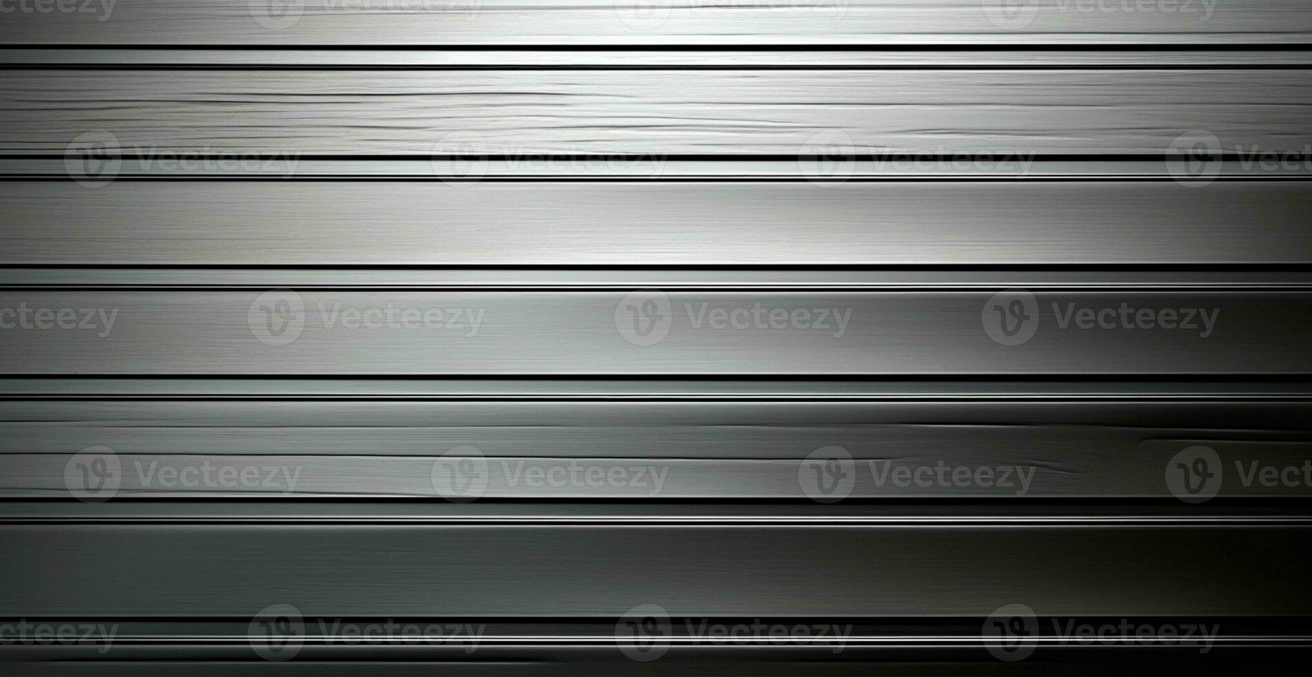 Panoramic metal texture, steel silver background - AI generated image photo