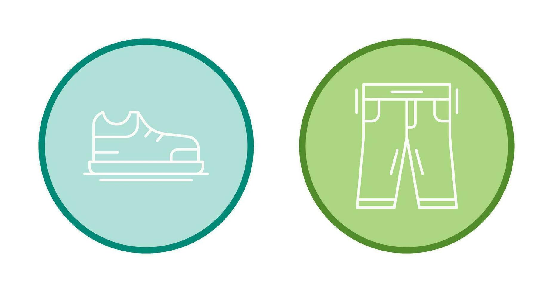 Shoes and Pants Icon vector