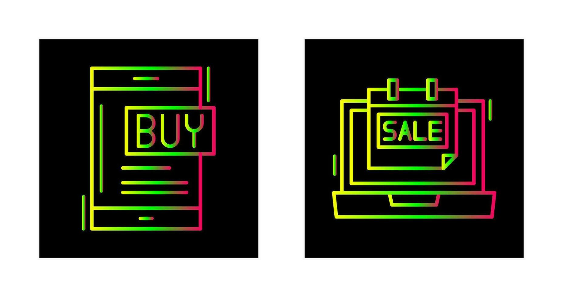 Buy Now and Best Sale Icon vector