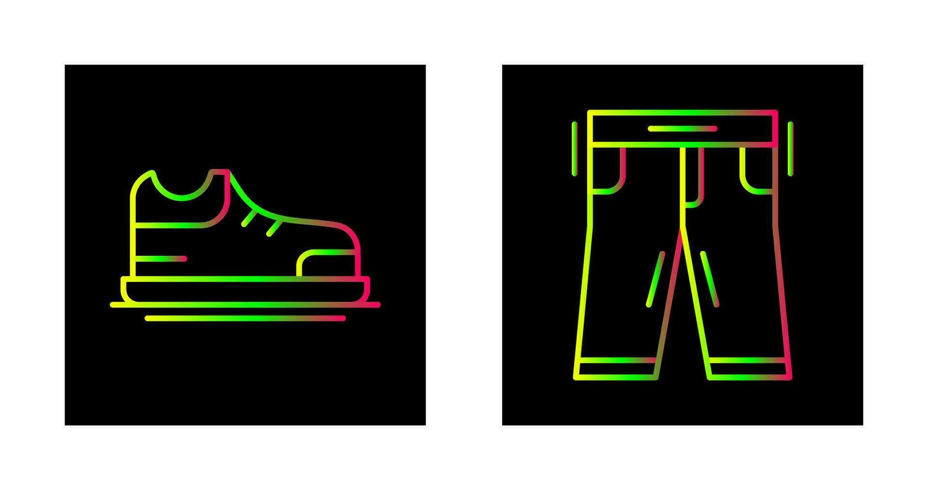 Shoes and Pants Icon vector