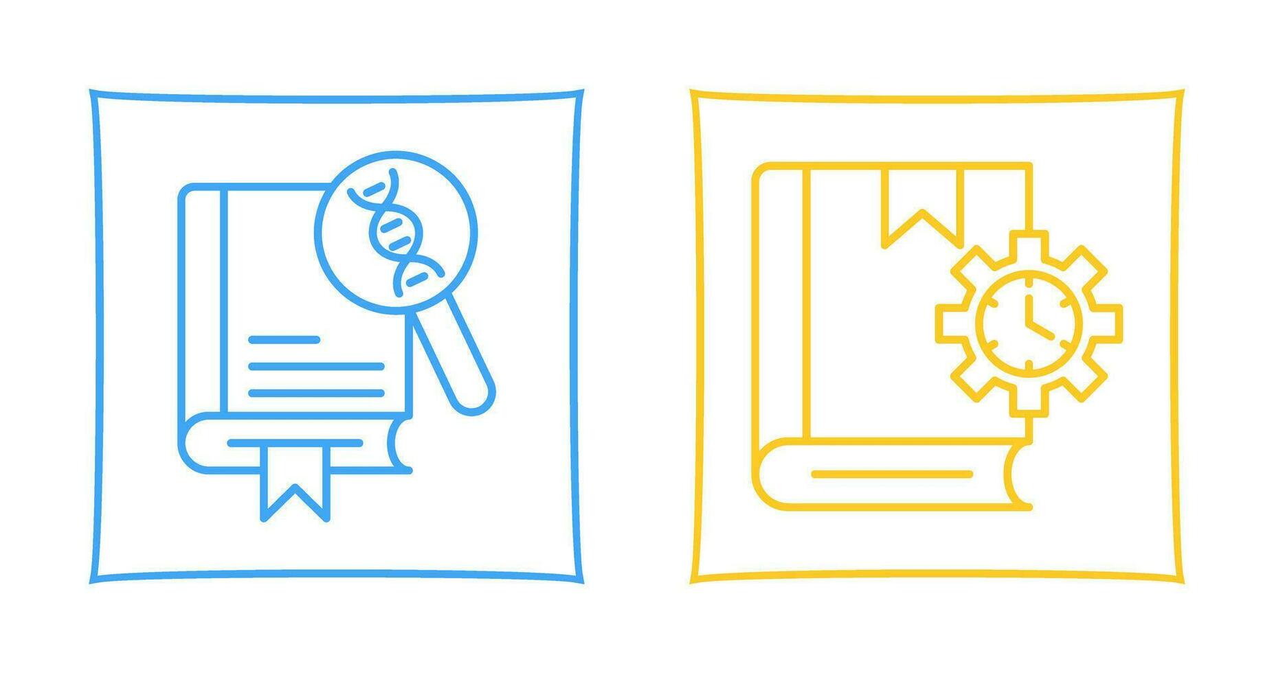 Genetics and Duration Icon vector