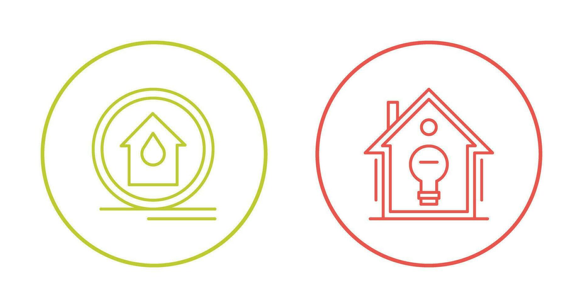 Fire Alarm and Home Automation Icon vector