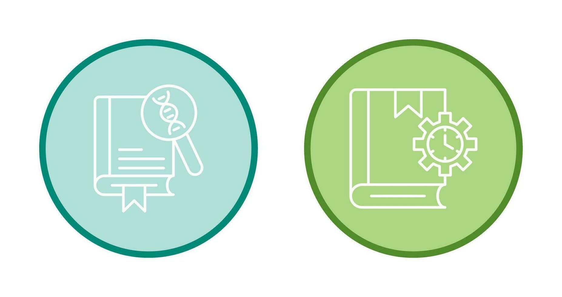 Genetics and Duration Icon vector