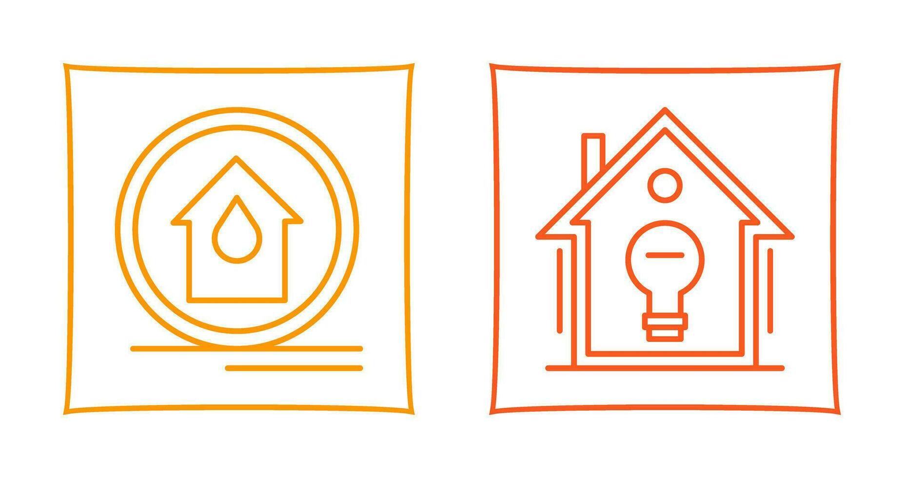 Fire Alarm and Home Automation Icon vector