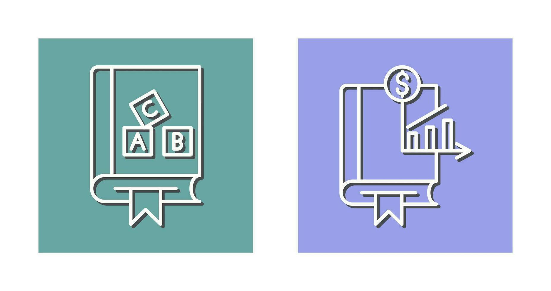 Business and Alphabet Icon vector