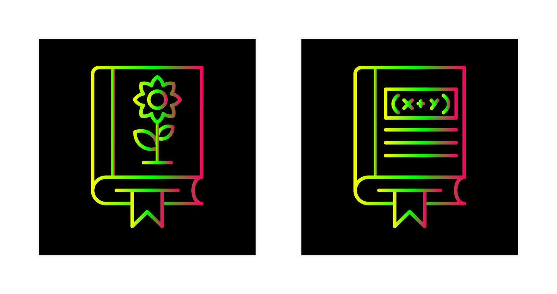 NatureAlgebra and Algebra Icon vector