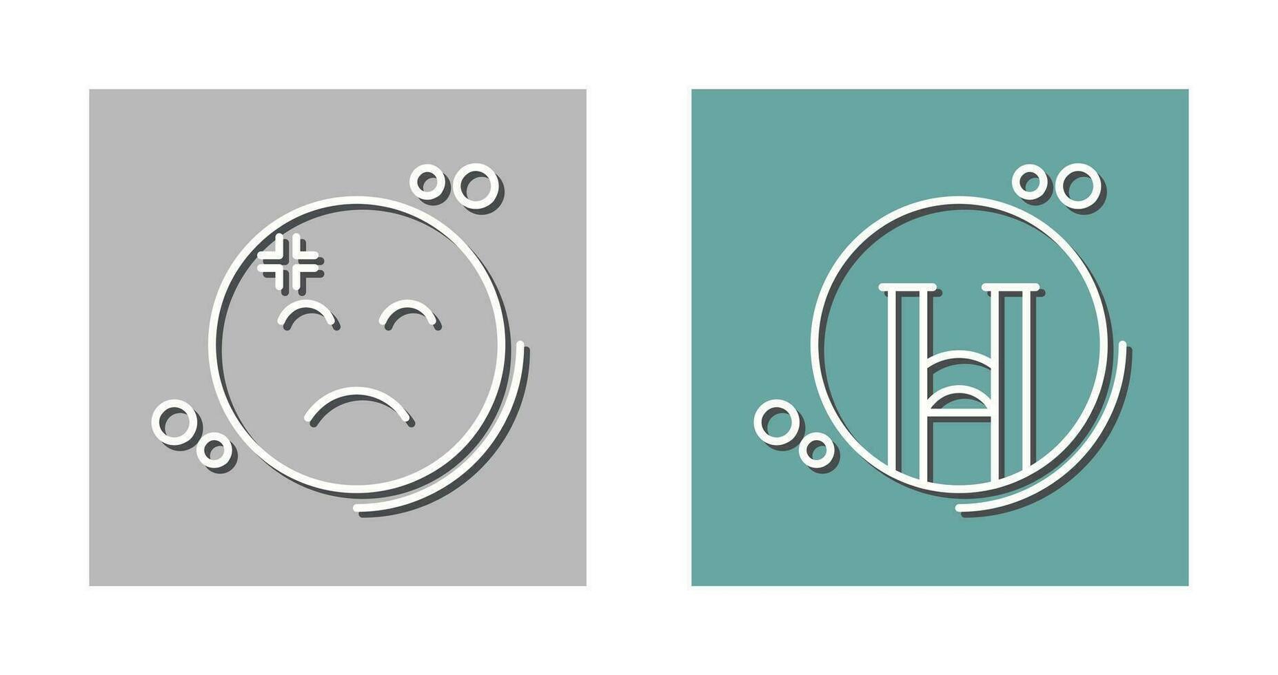 Dissapointment and Crying Icon vector