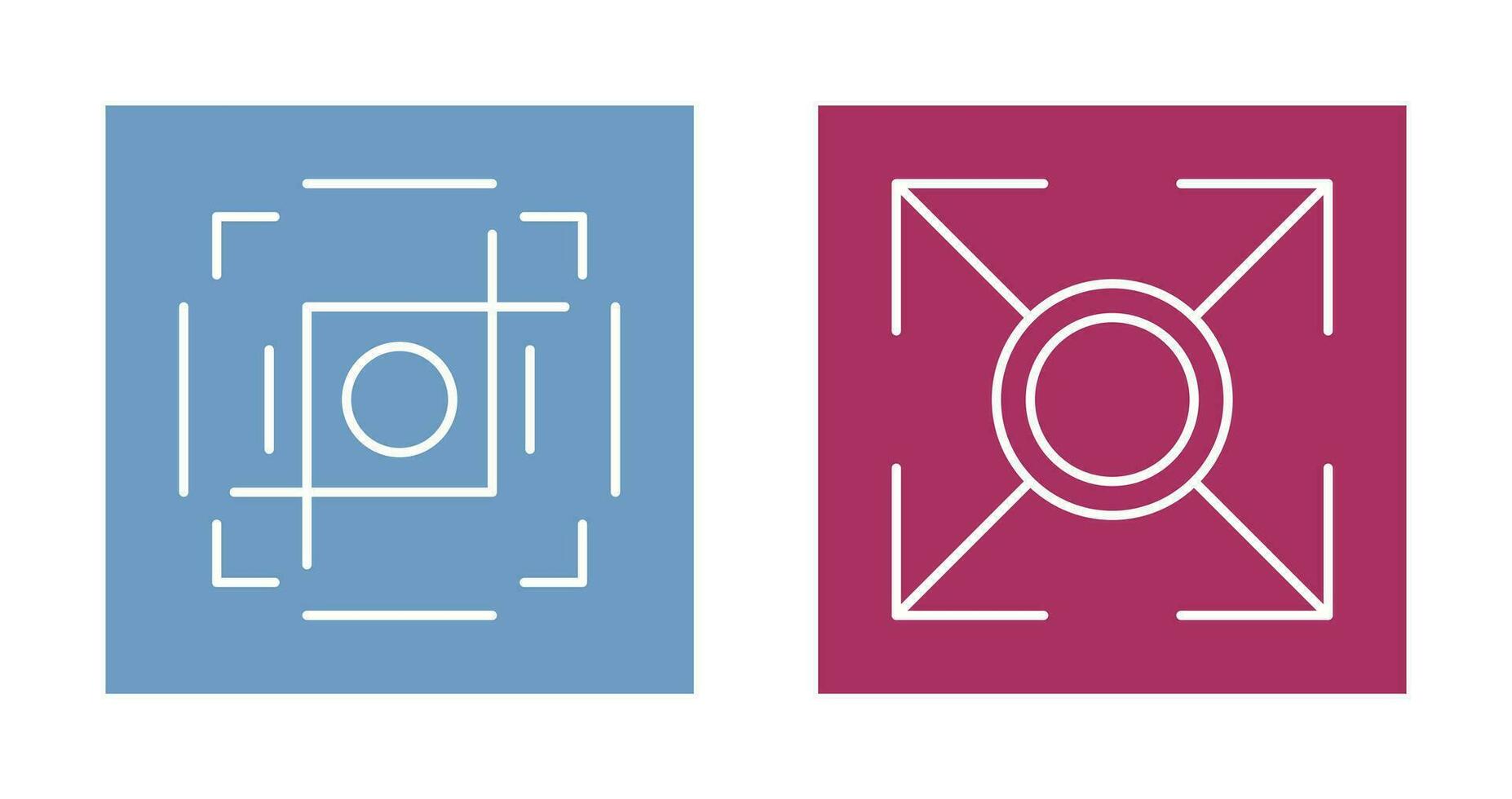 crop and expand Icon vector