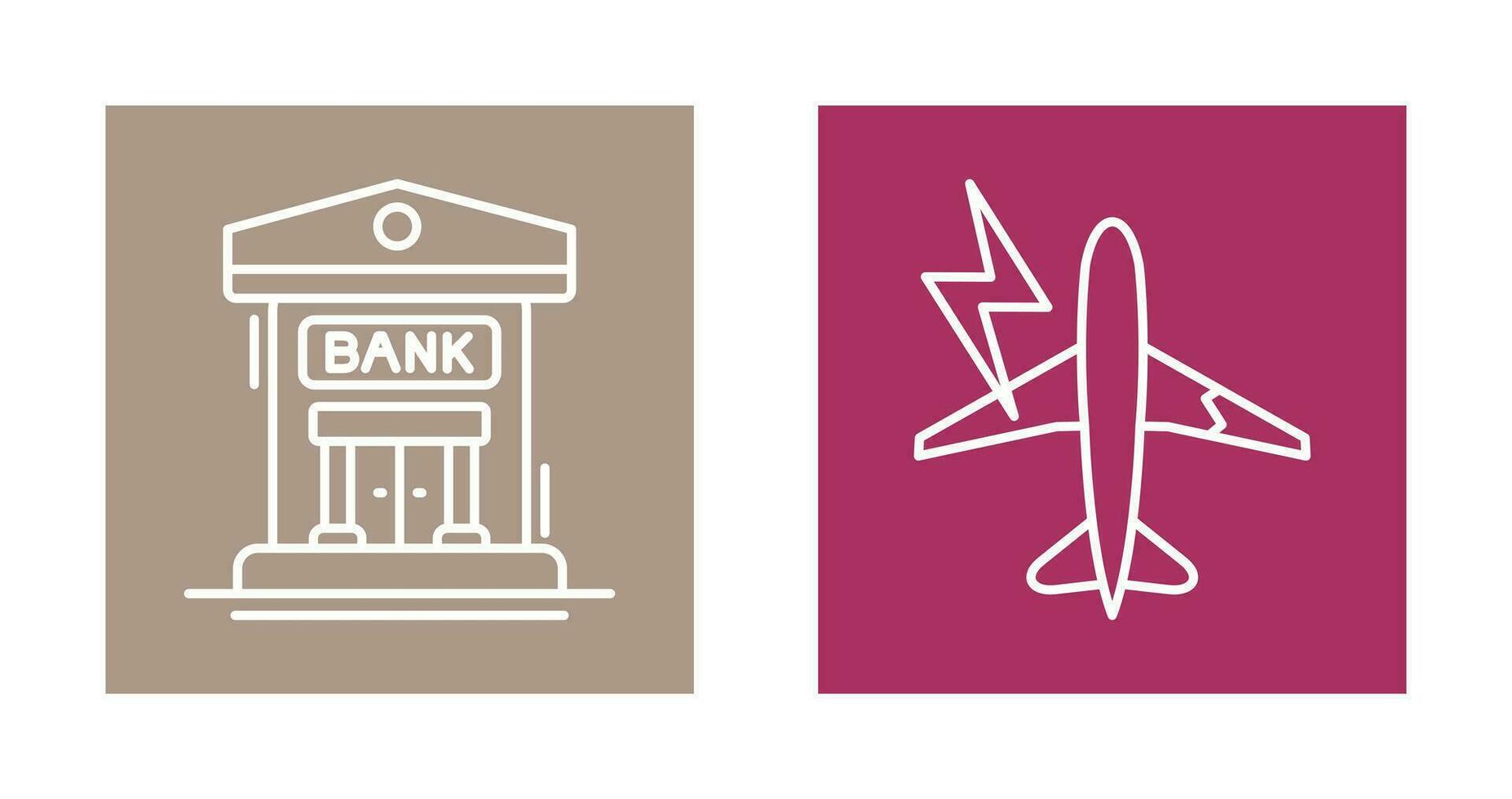 Health and Bank Icon vector