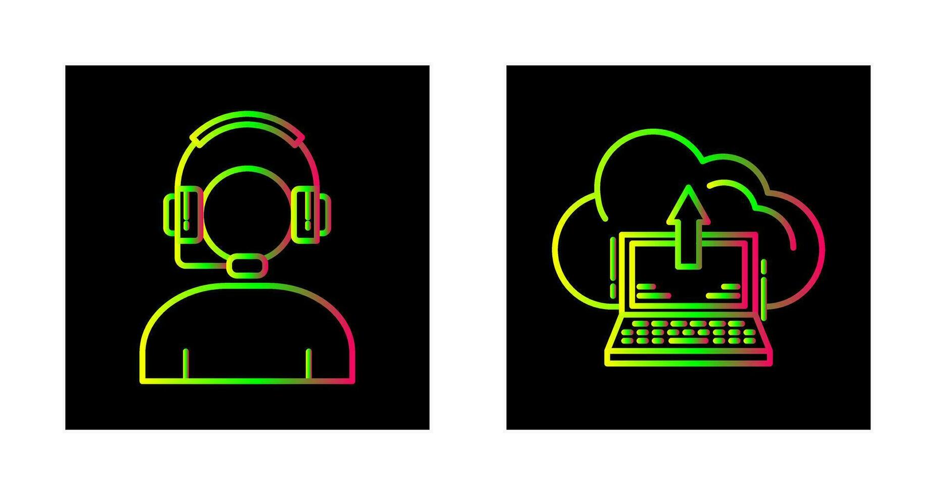 Helpline and backup Icon vector