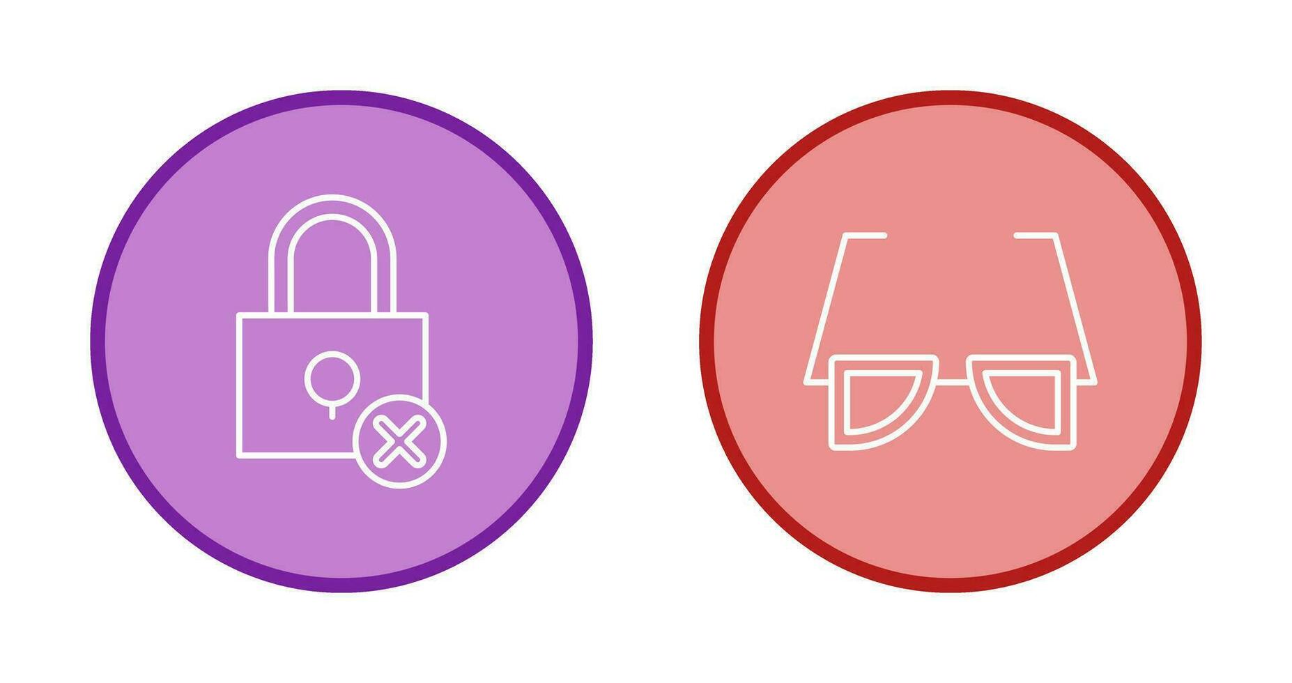 Insecure and Sunglasses Icon vector
