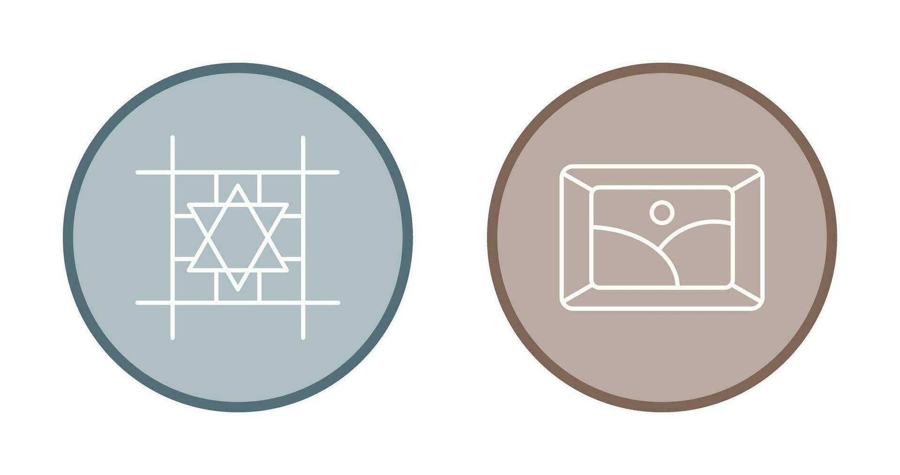 Logo Design and frame Icon vector