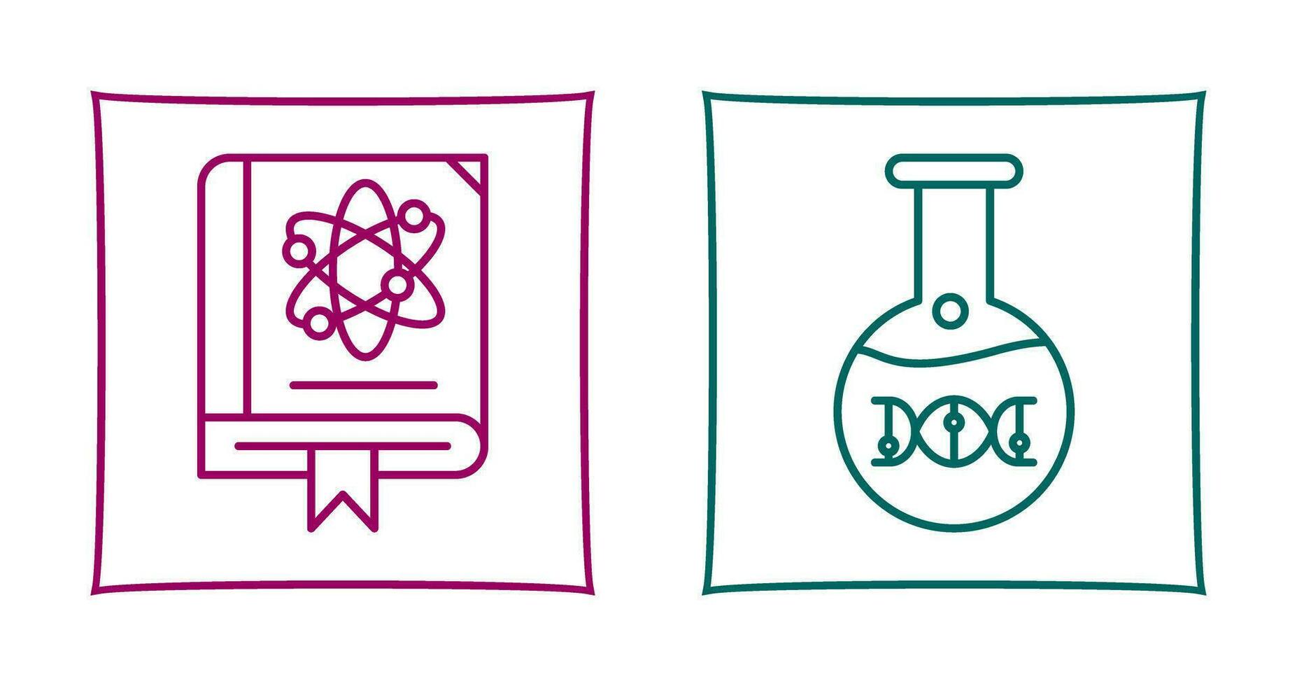 Science and Dna Icon vector