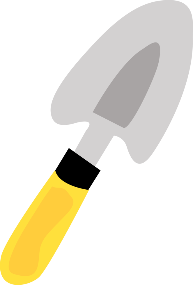 garden hand trowel png