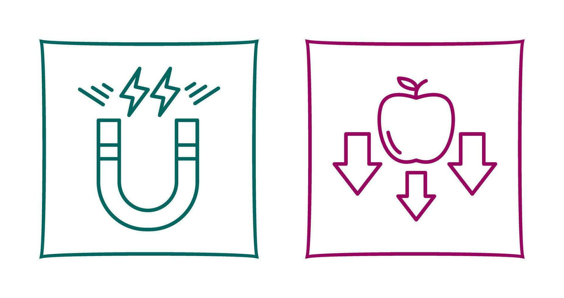 Energy and Gravity Icon vector