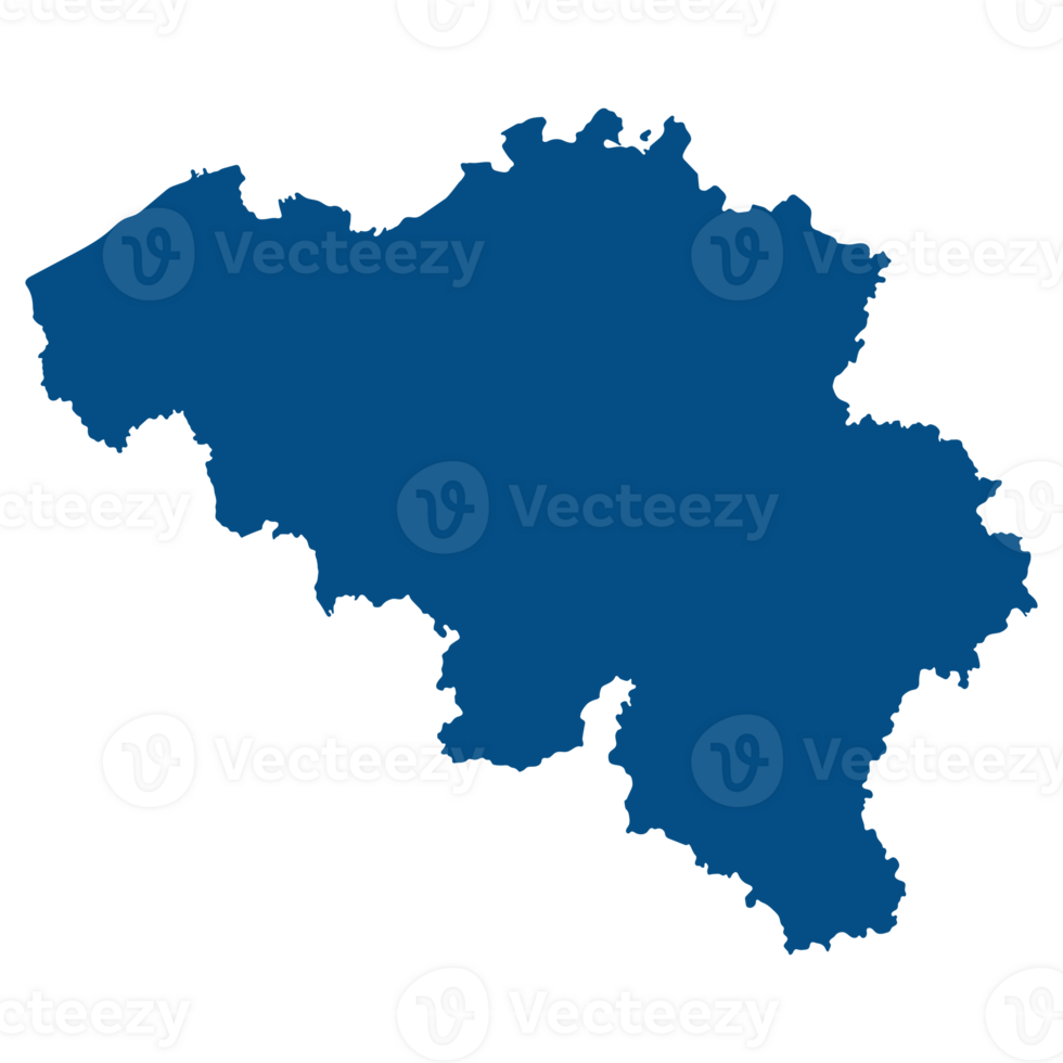 Belgium map. Map of Belgium in details png