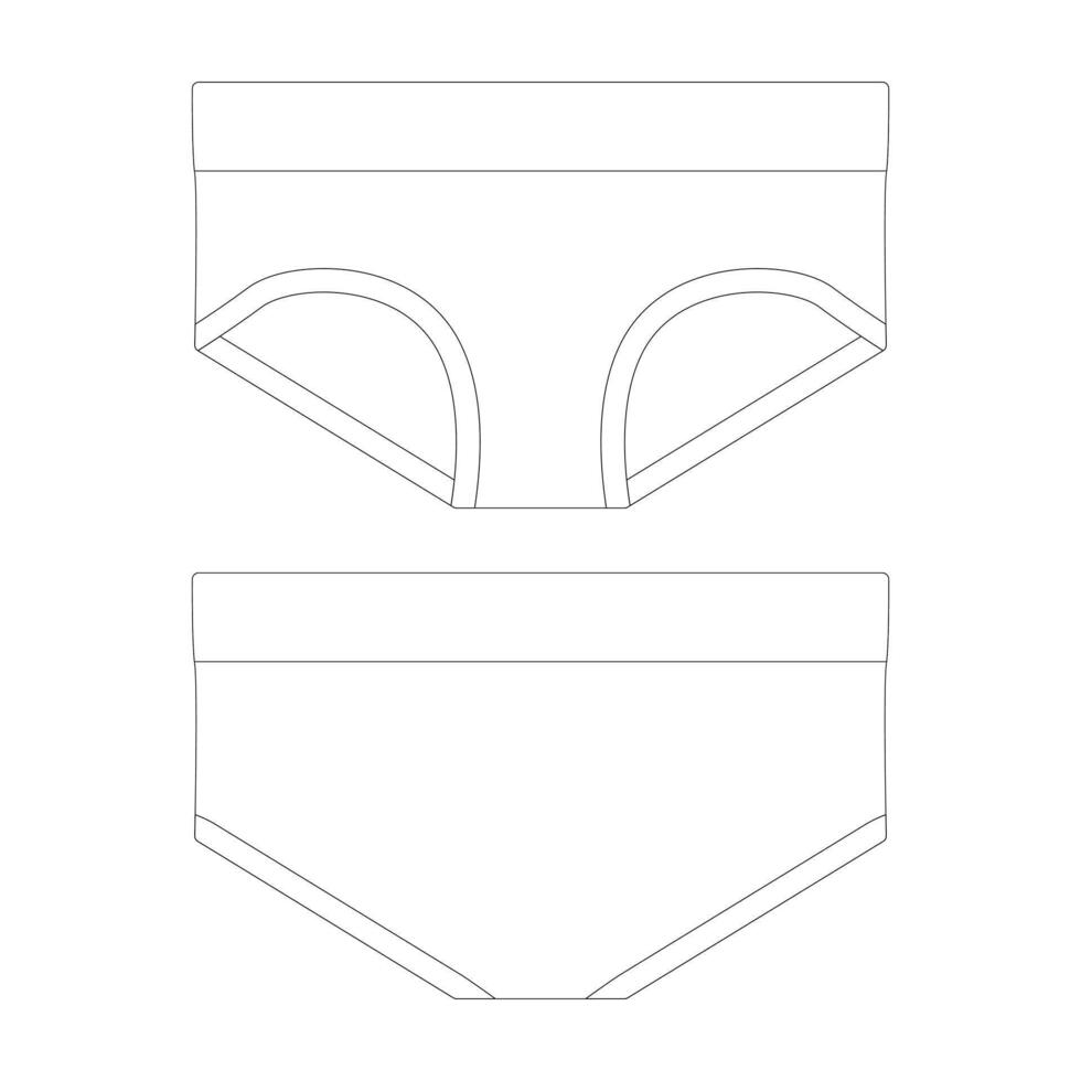 Underwear Template Vector Art, Icons, and Graphics for Free Download