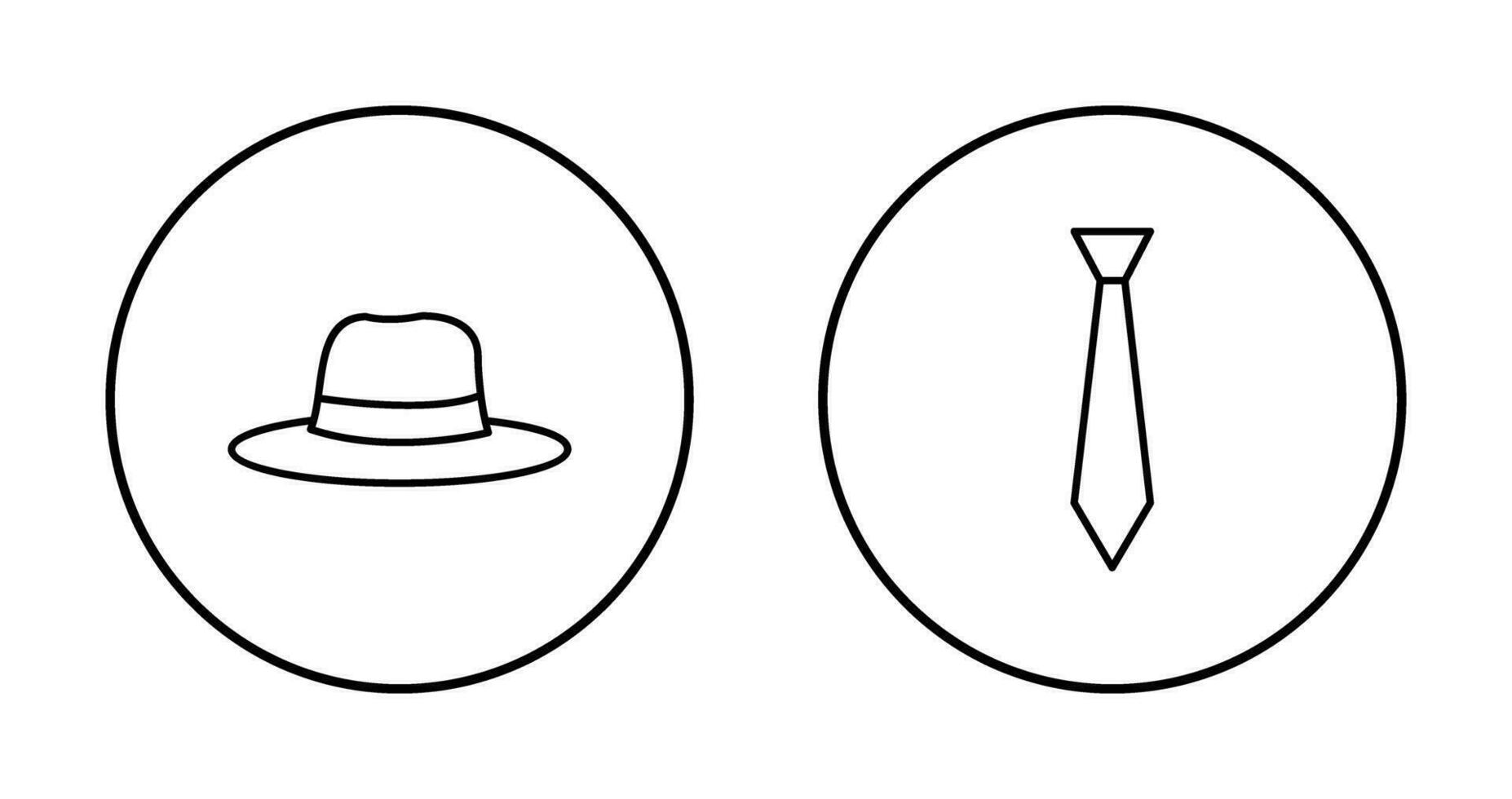 Woman and Tie Icon vector