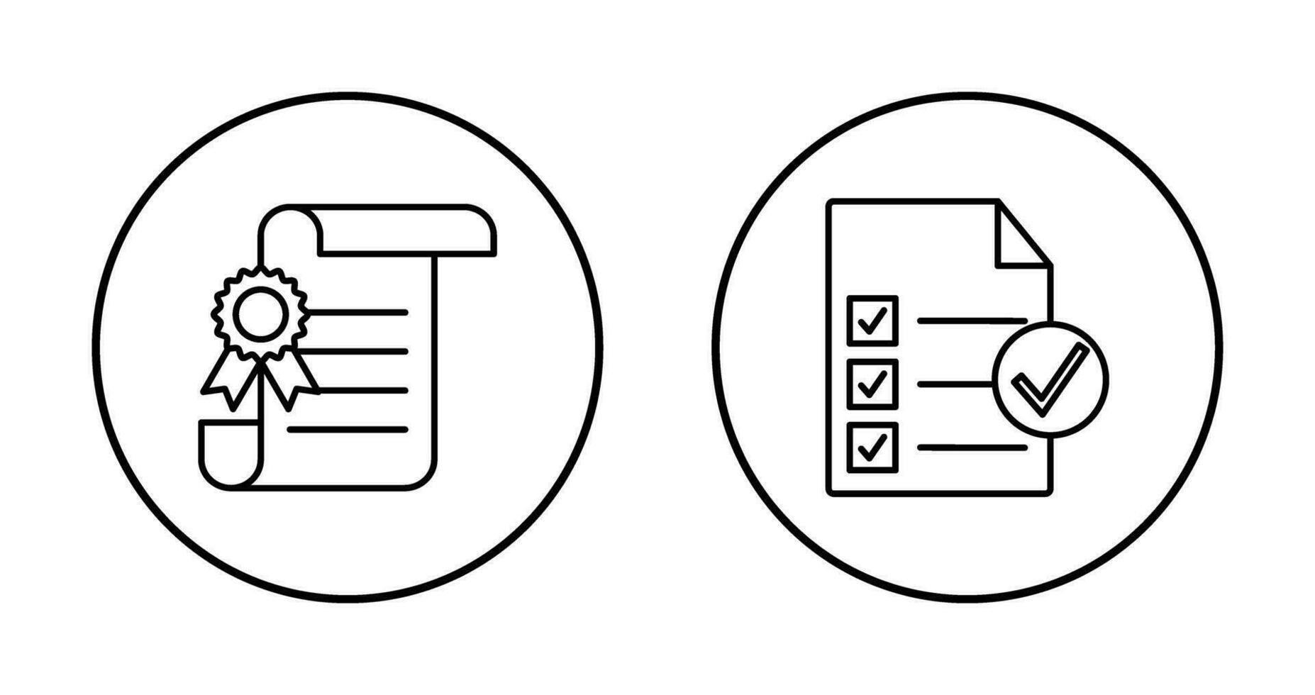 Legal Paper Approal Icon vector