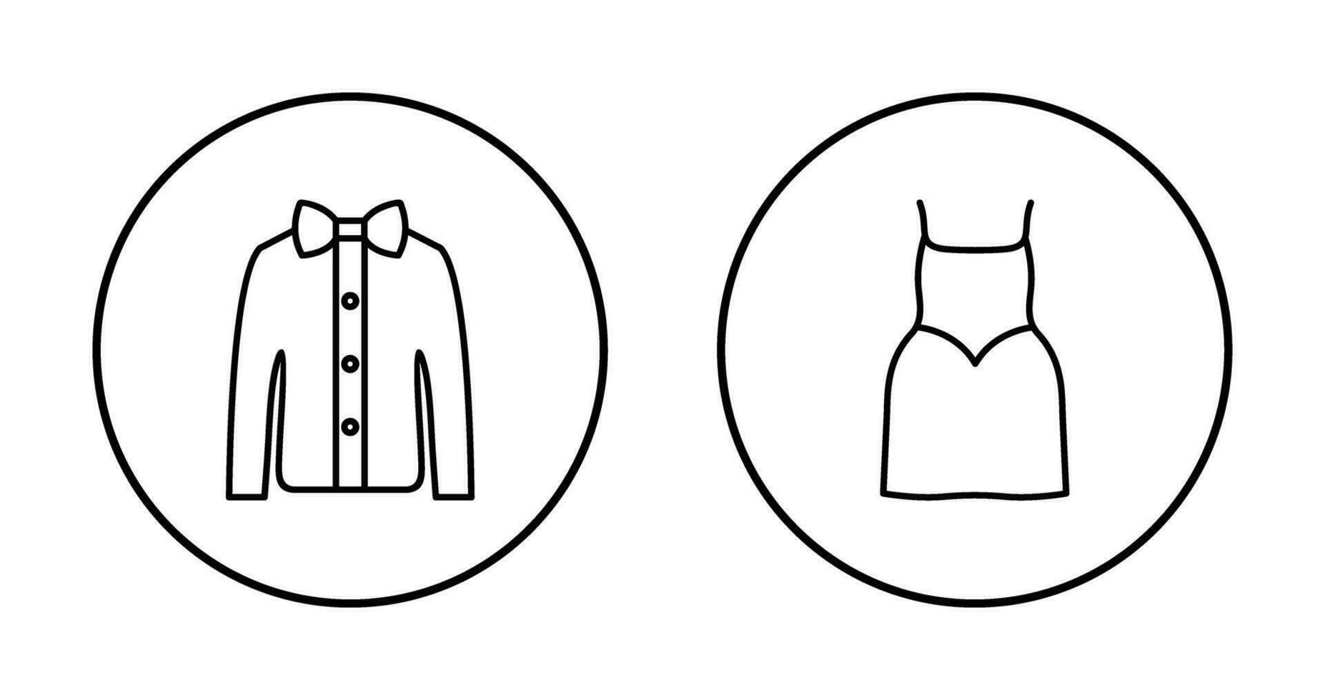 camisa con arco y fiesta icono vector