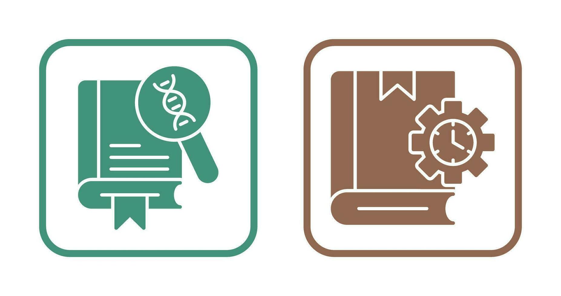 Genetics and Duration Icon vector