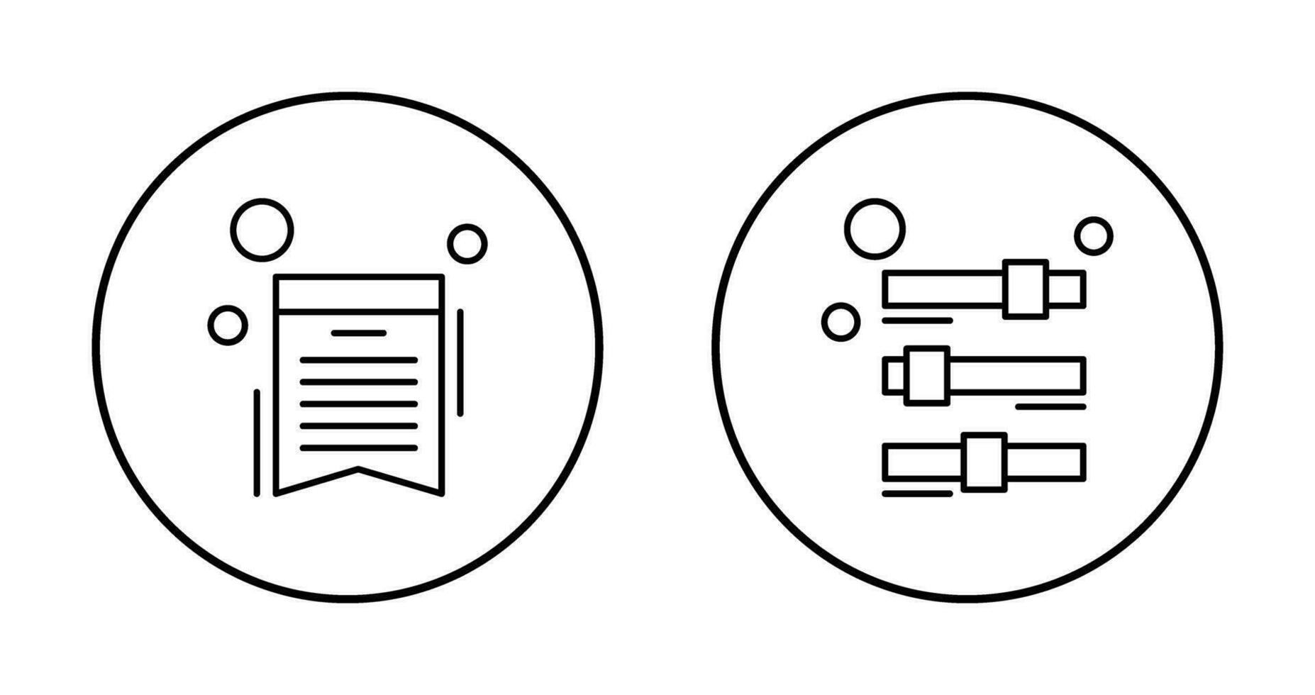 Wishlist and Switch Icon vector