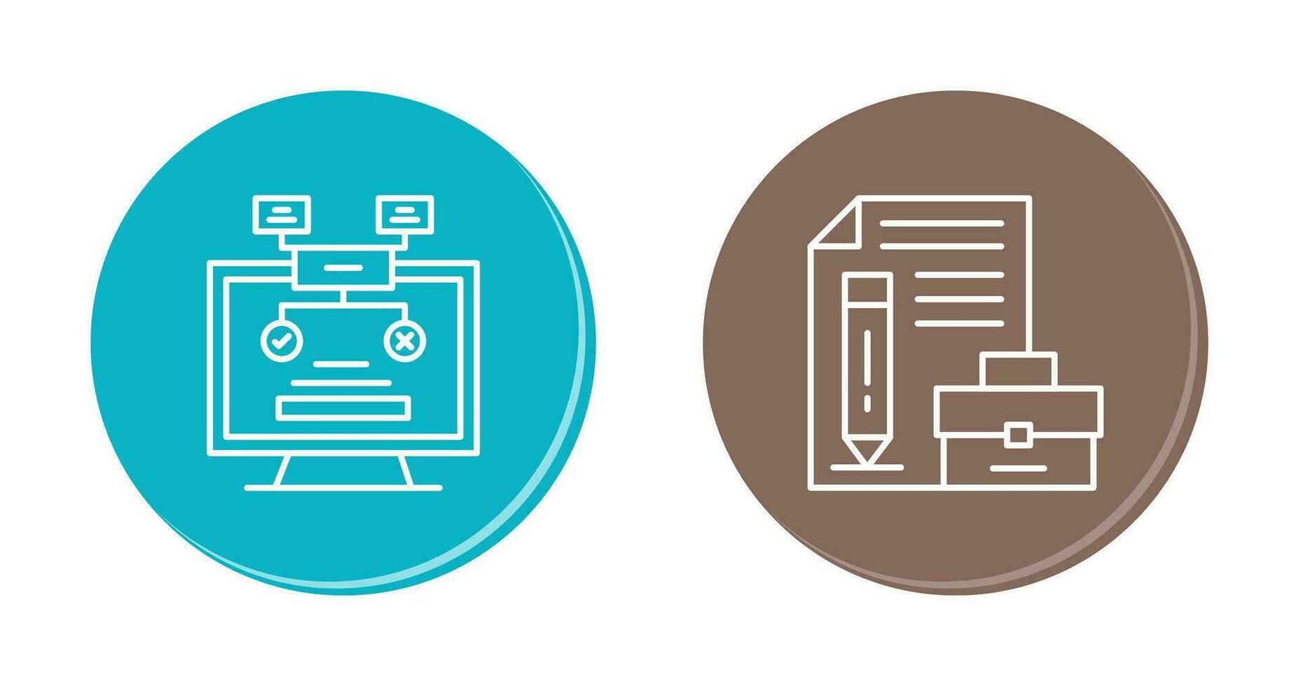 Methodology and Portfolio Icon vector