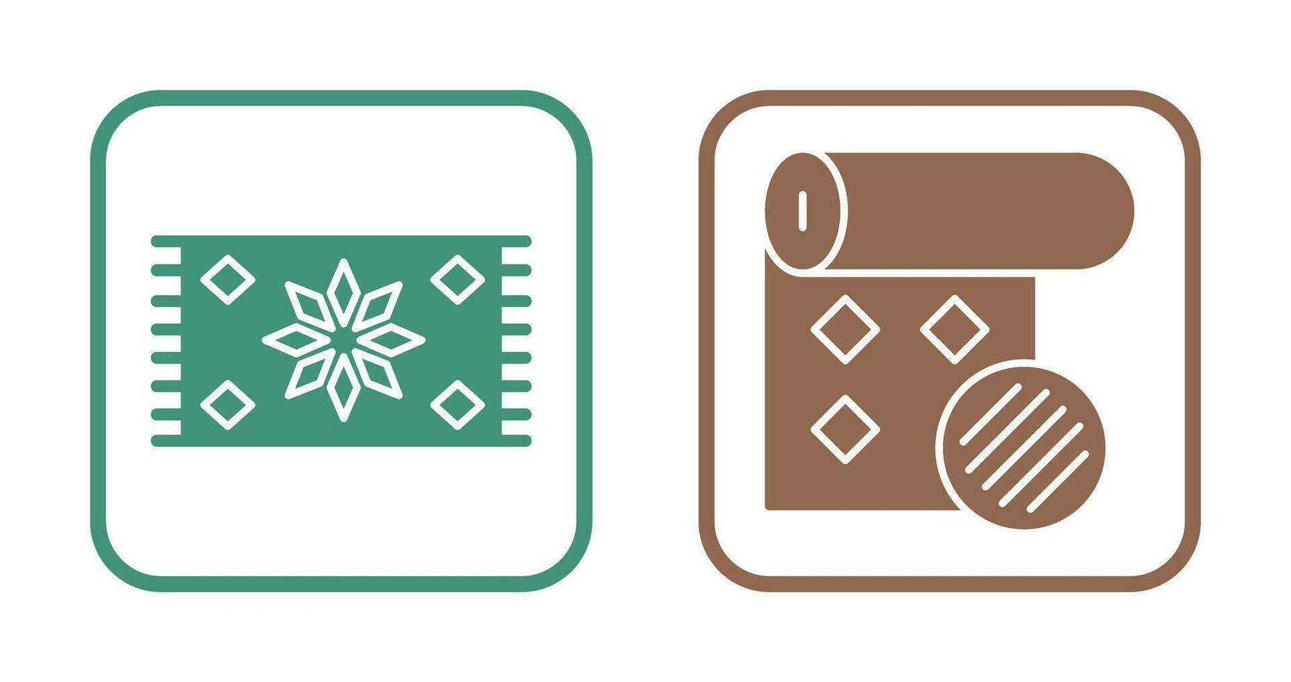 Carpet and Wallpaper Icon vector