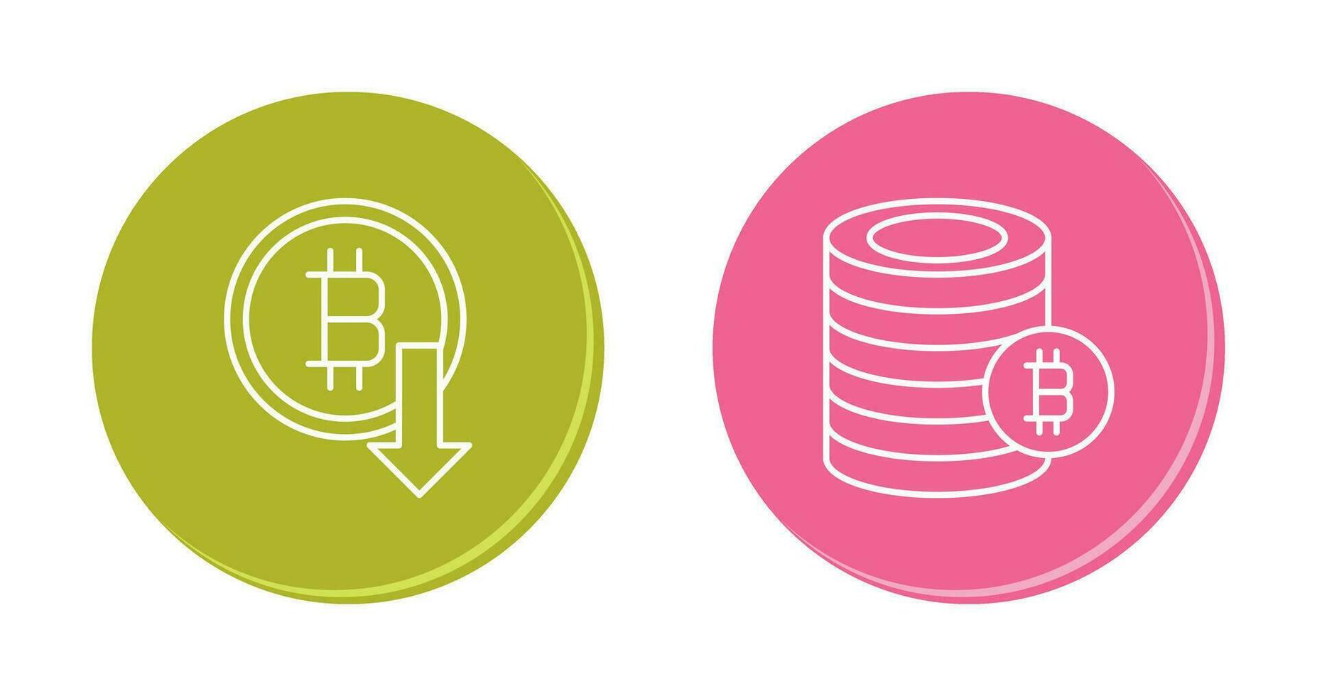 Lose and Coins Icon vector