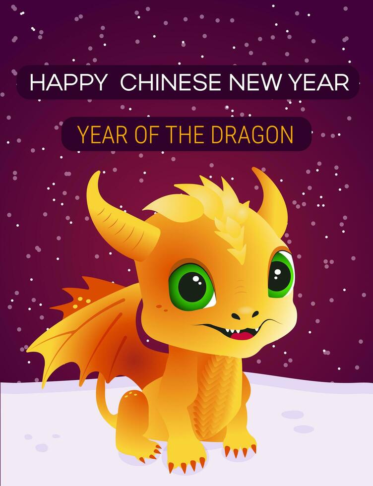 New year card 2024, year of the dragon, chinese new year photo