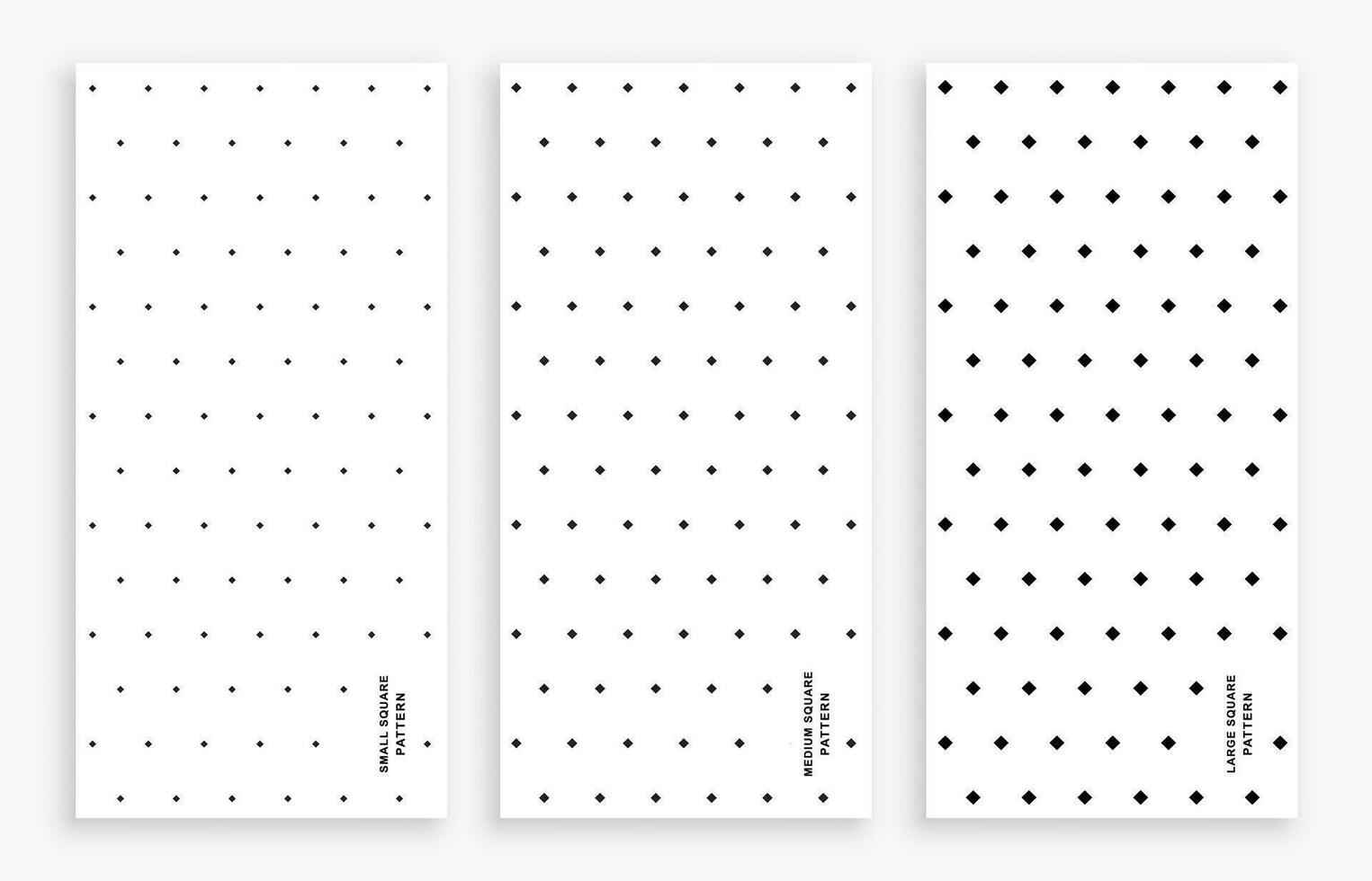 Square pattern in black and white vector
