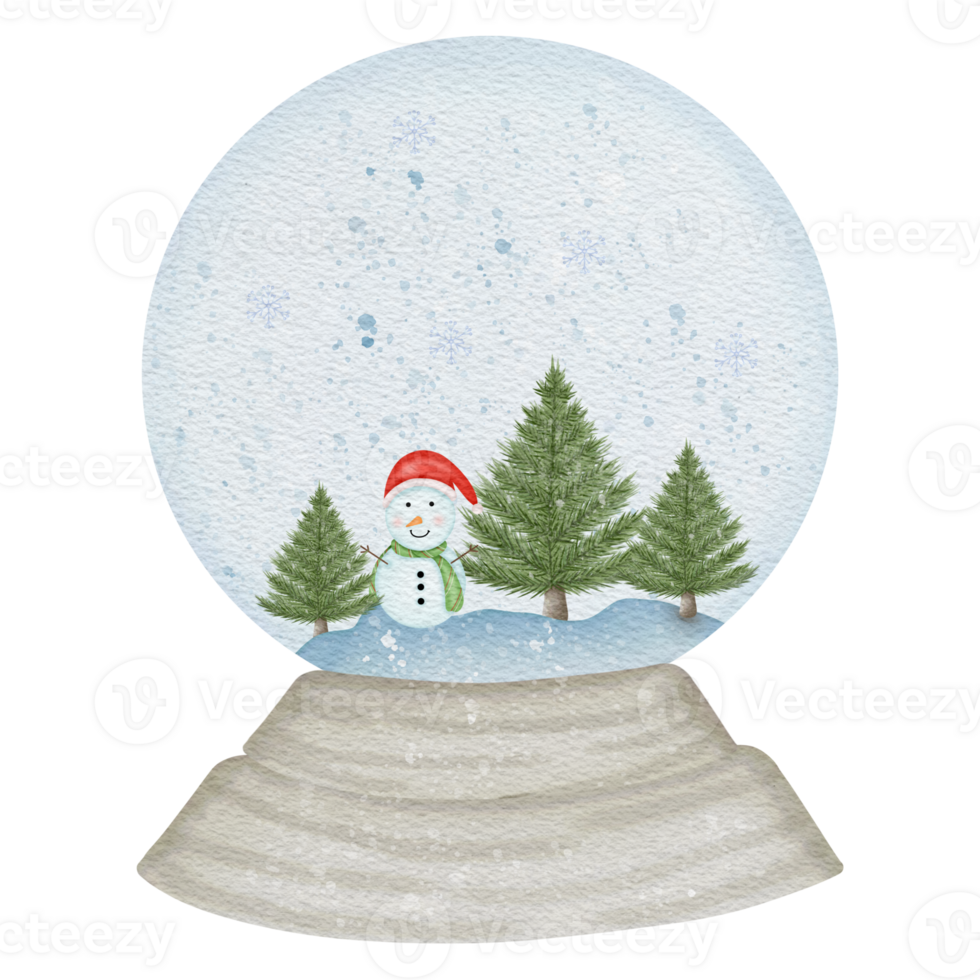 Christmas snow globe 33026840 PNG