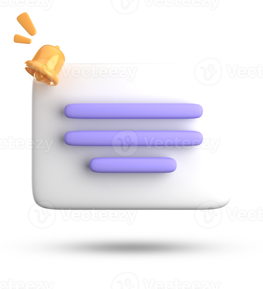 3d rendering of speech bubble for testimonial, 3D pastel icon set. png