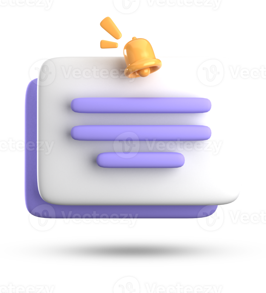 3d rendering of speech bubble for testimonial, 3D pastel icon set. png