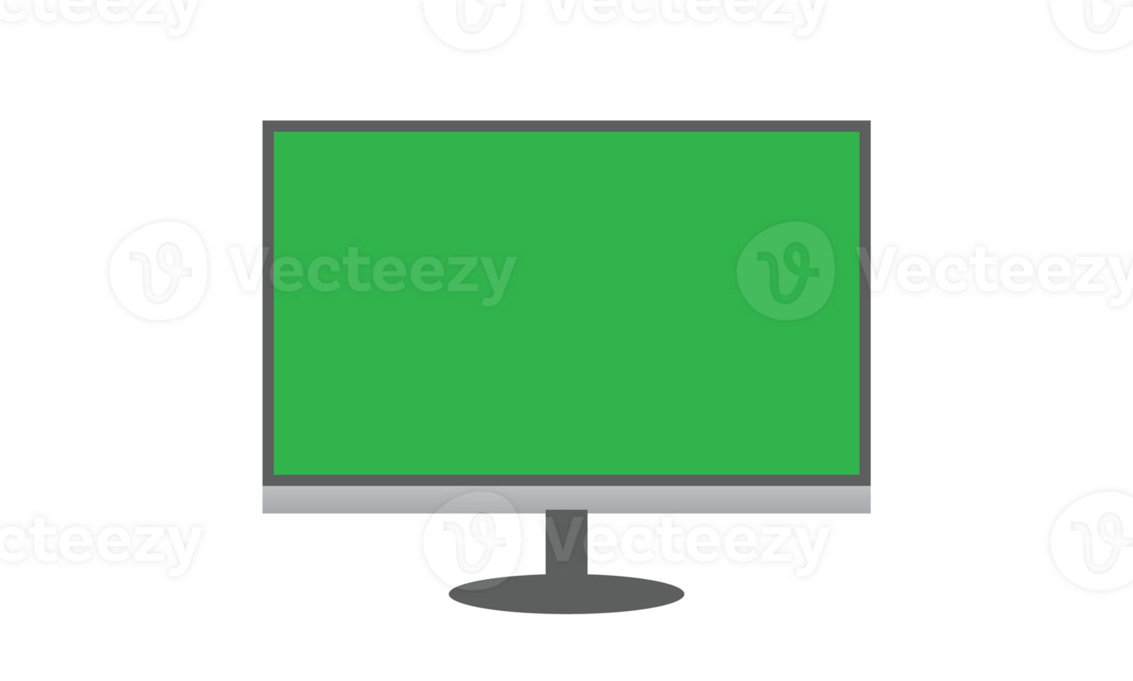 3D Computer monitor PNG File