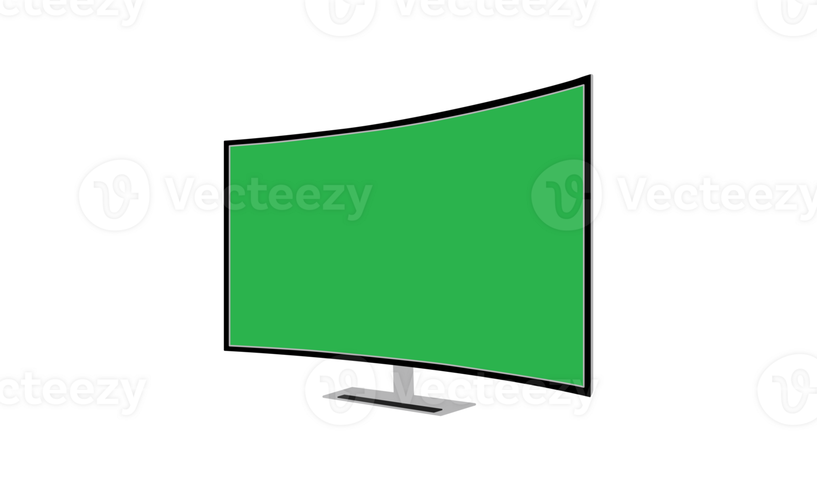 3D Computer monitor PNG File