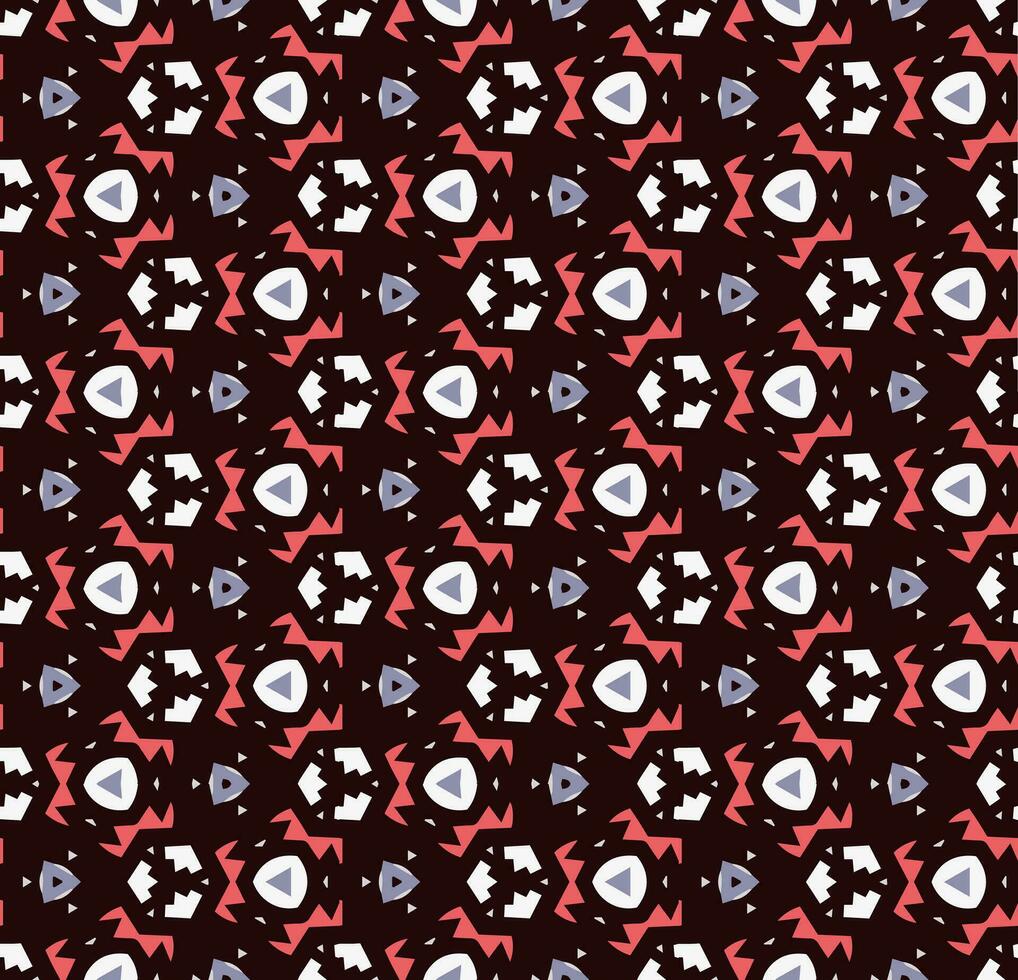 Multi color seamless abstract pattern. Background and backdrop. Multi Colored. Colorful ornamental design. Colored mosaic ornaments. Vector graphic illustration.