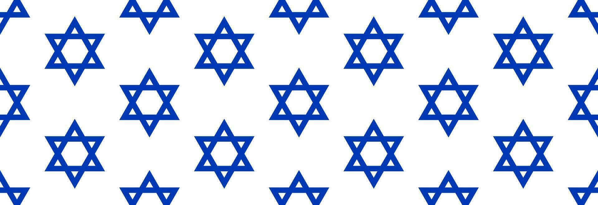 Star of David pattern. vector