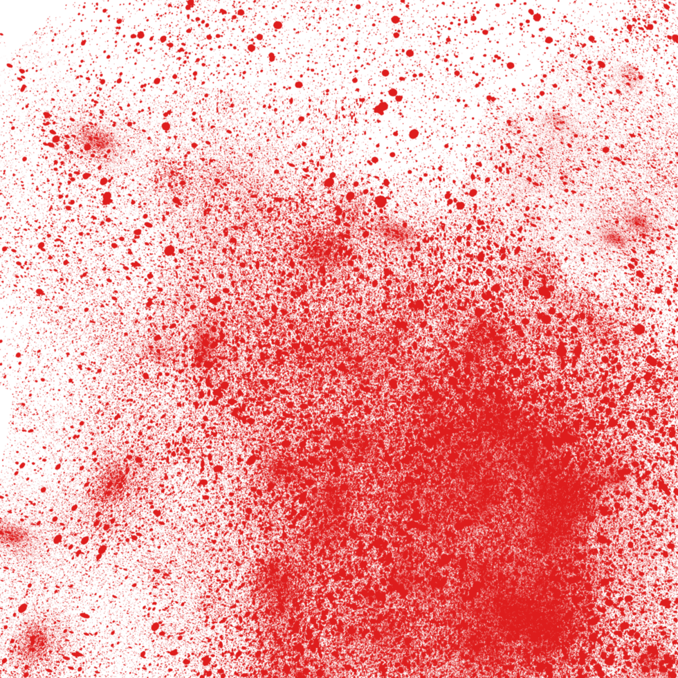Realistic blood splatter effect on transparent background 33034074 PNG