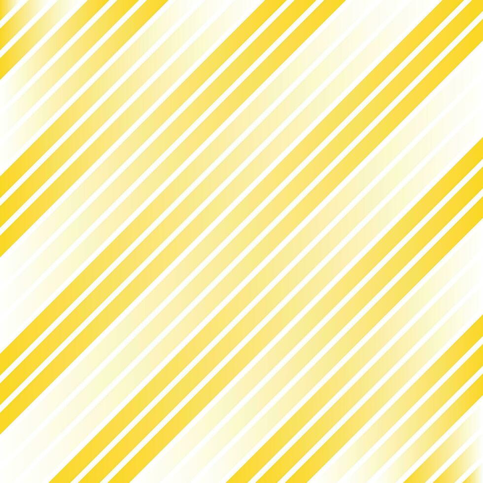 resumen amarillo y blanco degradado raya diagonal línea modelo Arte. vector