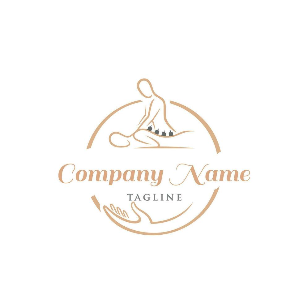 women wellness spa logo design vector