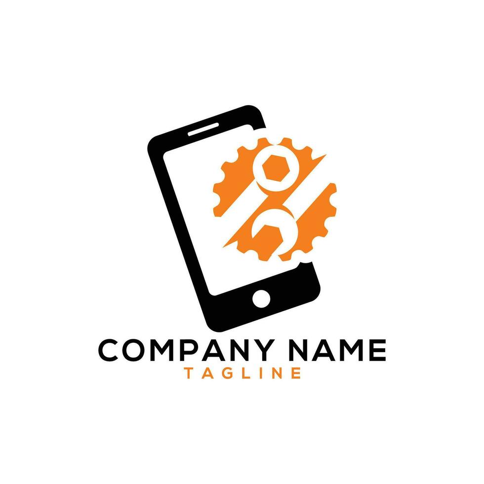 phone repair logo design.eps vector