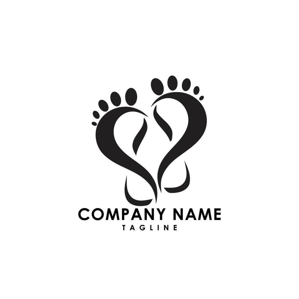 foot care logo 33041026 Vector Art at Vecteezy