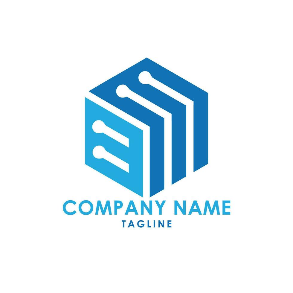 bm logo design vector