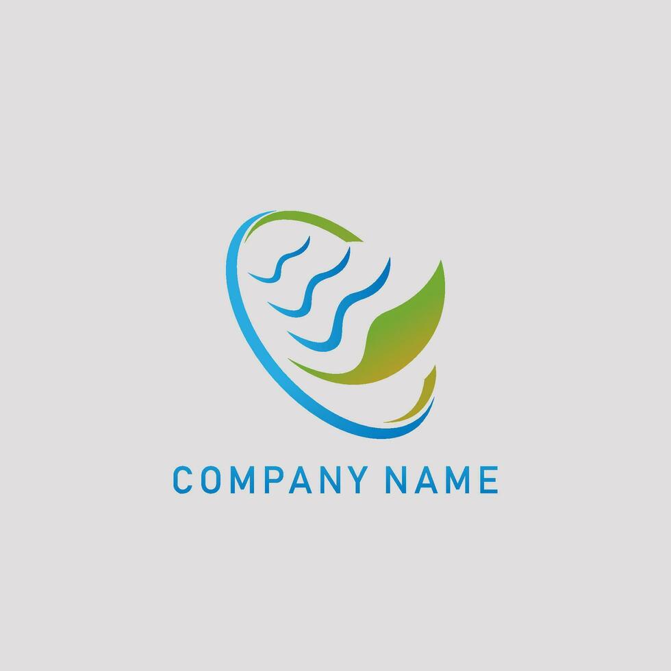 simple logo for drinking water or bottled water companies. vector