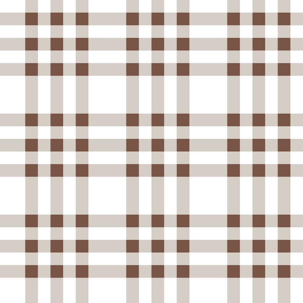 Brown plaid pattern background. plaid pattern background. plaid background. Seamless pattern. for backdrop, decoration, gift wrapping, gingham tablecloth, blanket, tartan, fashion fabric print. vector